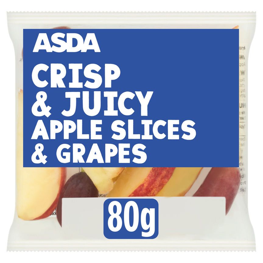 ASDA Crisp & Juicy Apple Slices & Grapes - McGrocer