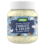 ASDA Crunchy Cookies & Cream Flavour Spread 350g - McGrocer