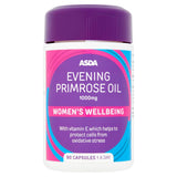 ASDA Evening Primrose Oil 1000mg Women's Wellbeing  Capsules - McGrocer