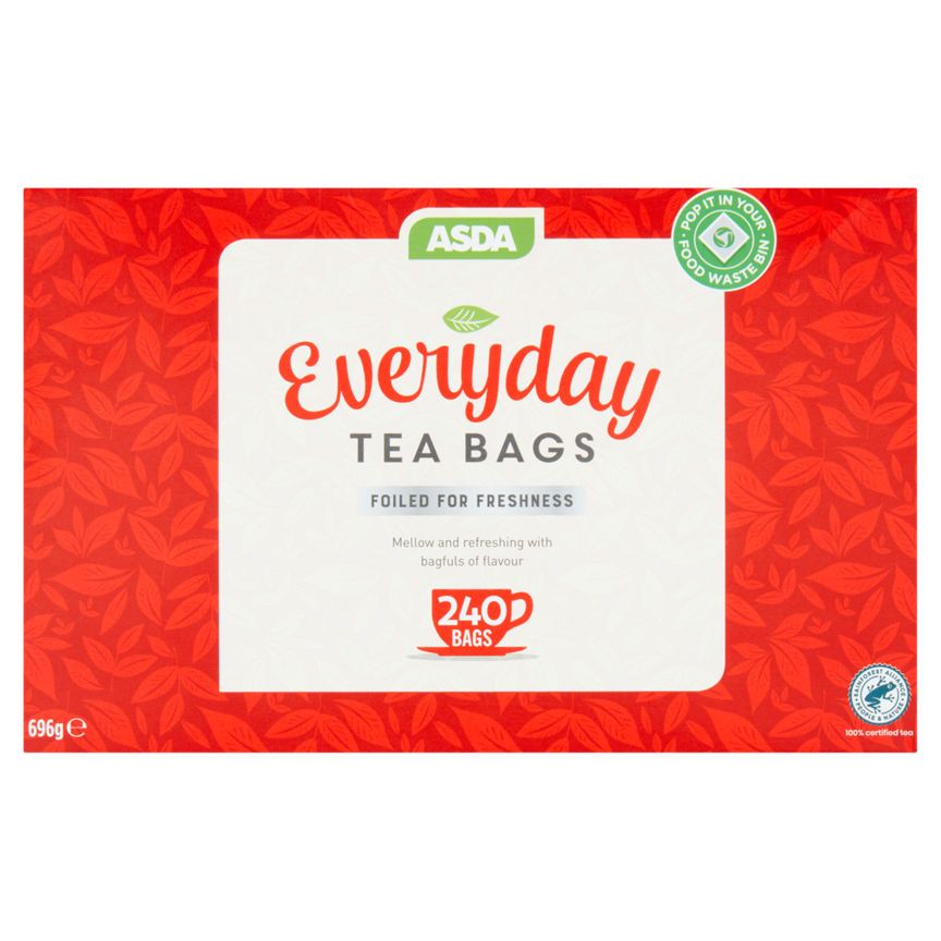 ASDA Everyday 240 Tea Bags - McGrocer