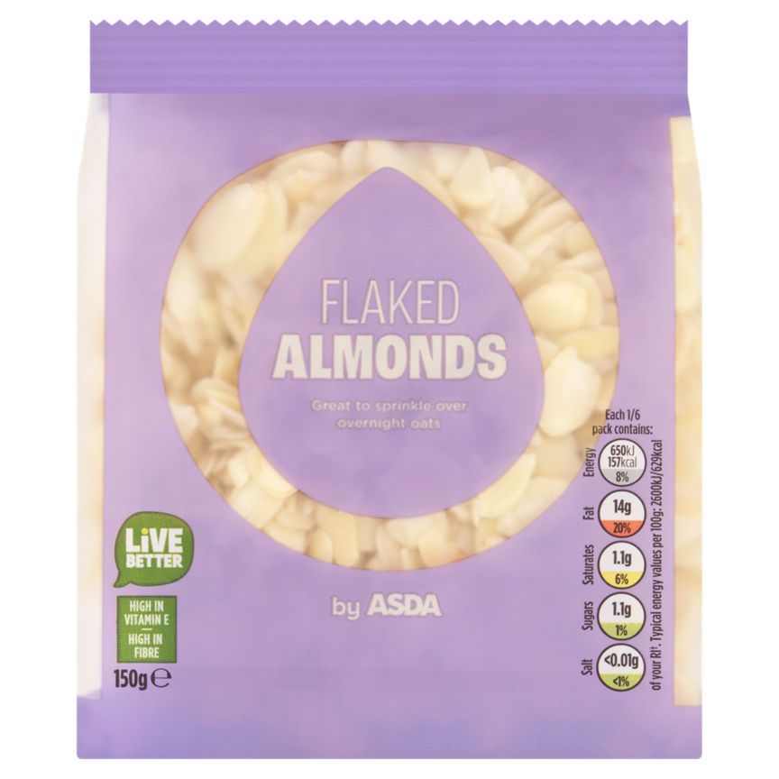 ASDA Flaked Almonds 150g - McGrocer