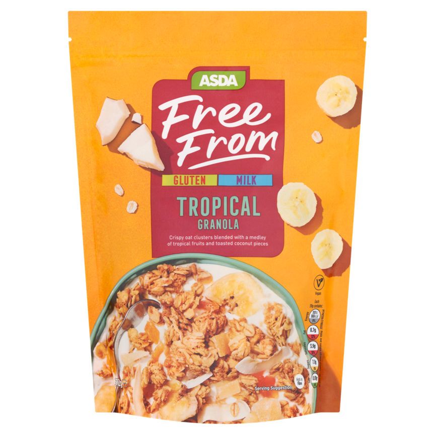 ASDA Free From Tropical Granola 312g - McGrocer