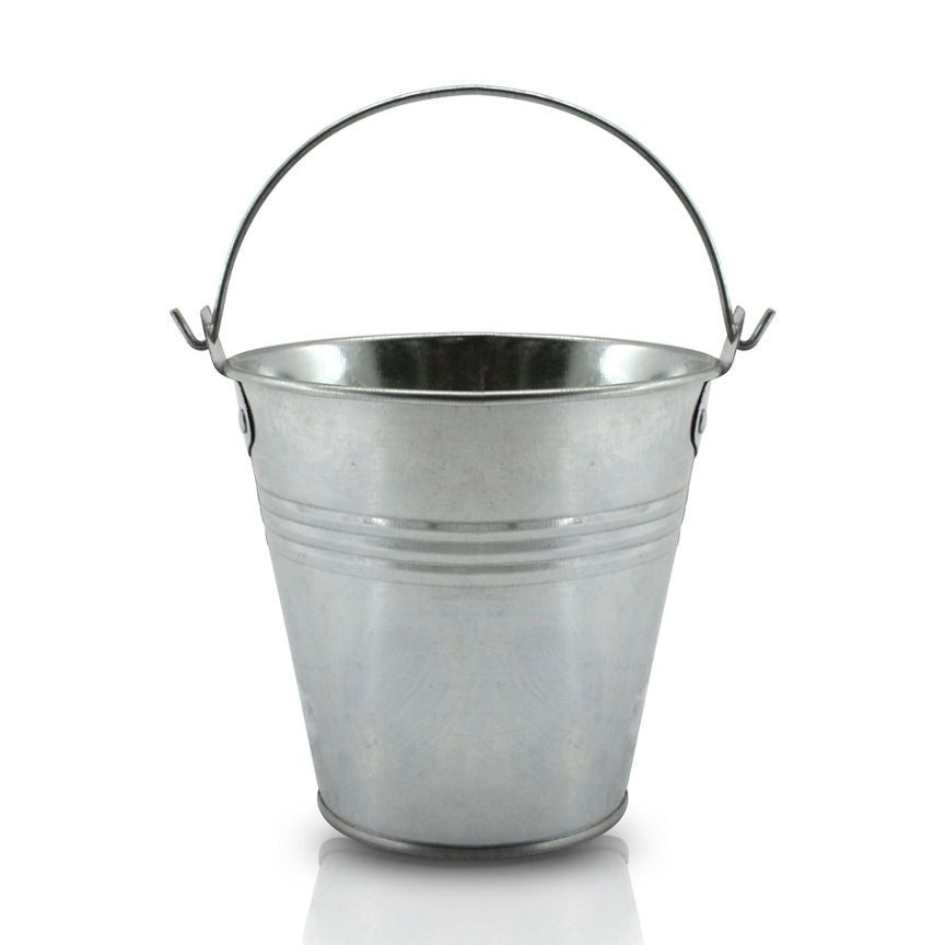 ASDA Galvanised Planter Bucket 11.5cm - McGrocer