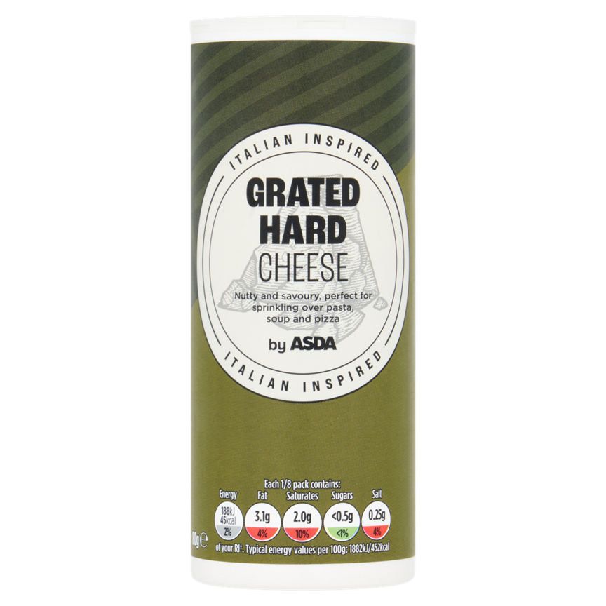 ASDA Grated Hard Cheese 80g - McGrocer