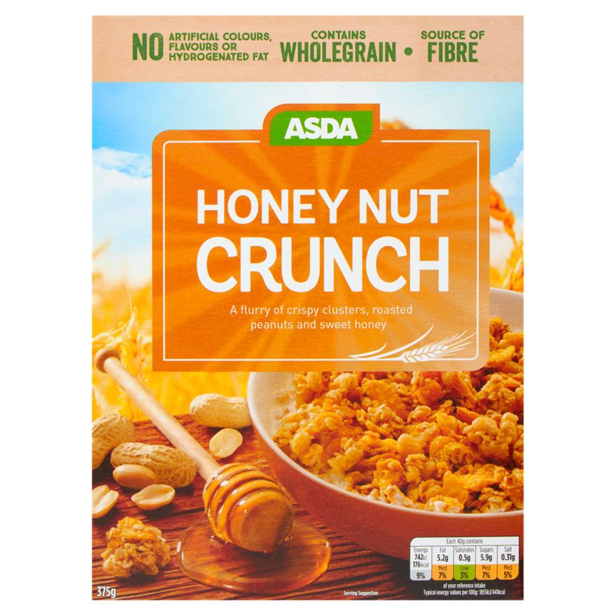 ASDA Honey Nut Crunch Cereal - McGrocer