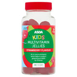 ASDA Kids Multivitamin Jellies Strawberry Flavour 1 a Day 3+ Years - McGrocer