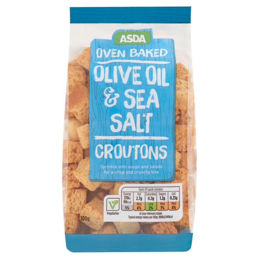 ASDA Lightly Sea Salted Croutons - McGrocer