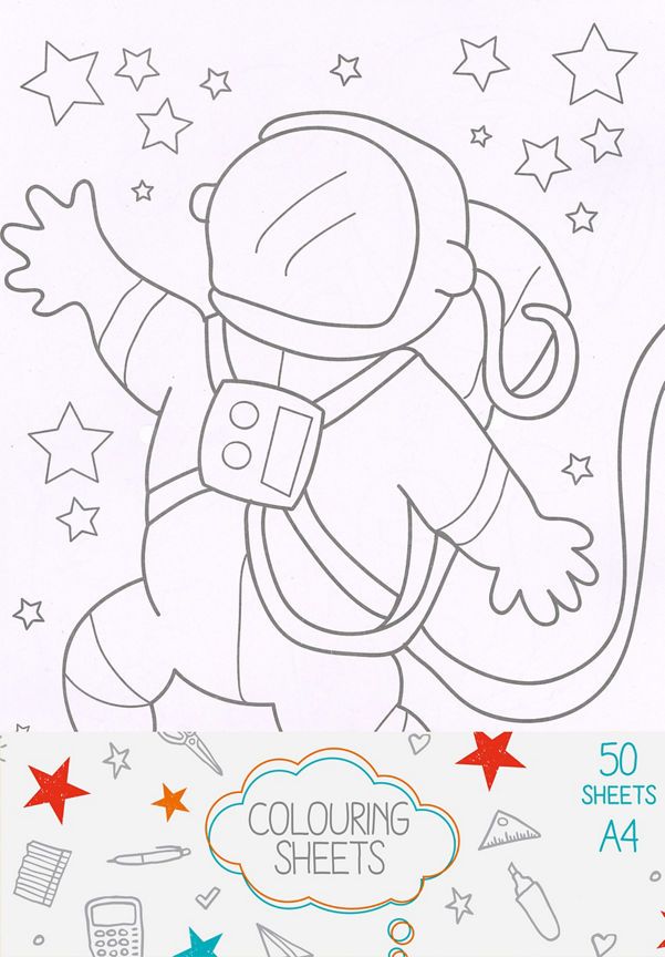 ASDA Loose Colouring Sheets - McGrocer