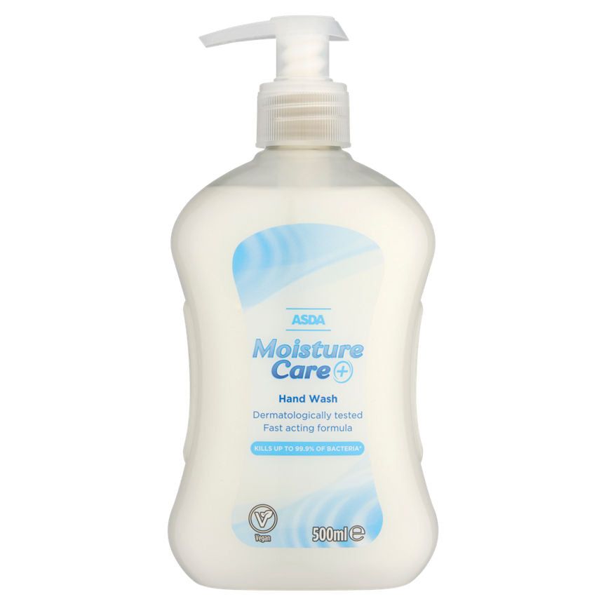ASDA Moisture Care+ Hand Wash 500ml - McGrocer