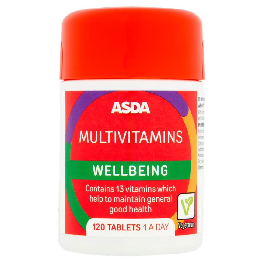 ASDA  Multivitamins Wellbeing Tablets - McGrocer