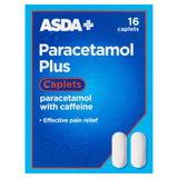 ASDA Paracetamol Plus 16 Caplets - McGrocer