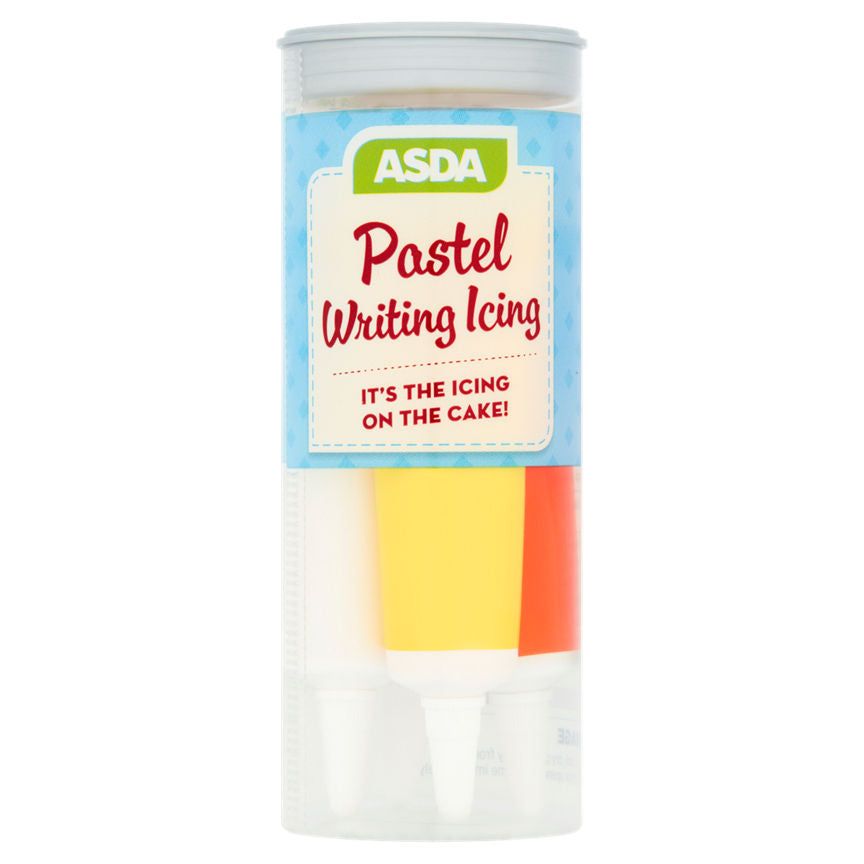 ASDA Pastel Writing Icing - McGrocer
