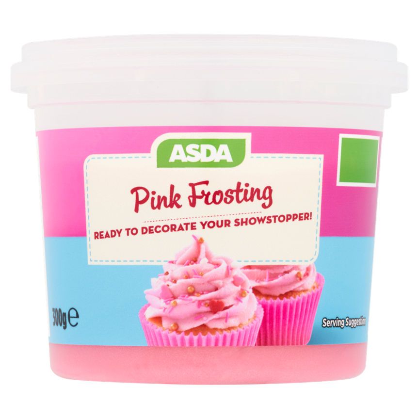 ASDA Pink Frosting 300g - McGrocer