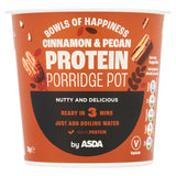 ASDA Protein Porridge Pot Cinnamon & Pecan 70g - McGrocer