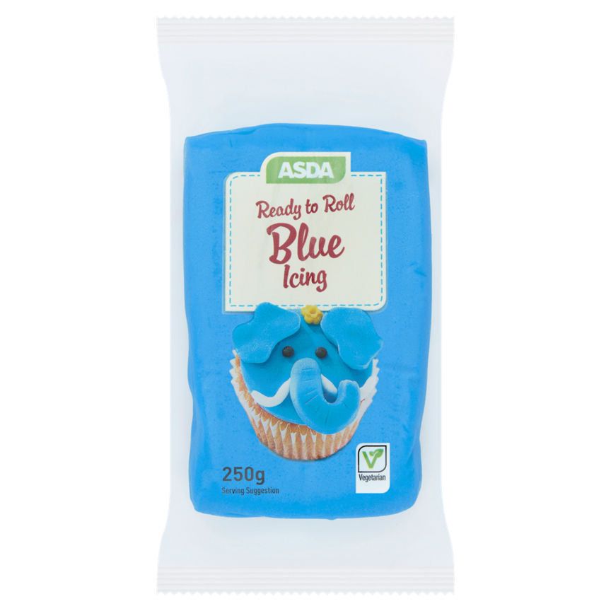 ASDA Ready to Roll Blue Icing - McGrocer