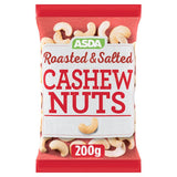 ASDA Roasted & Salted Cashews 200g - McGrocer