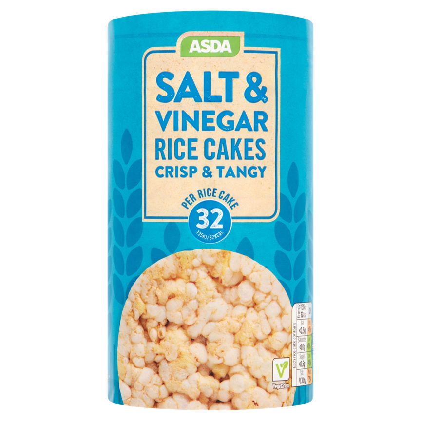 ASDA Salt & Vinegar Rice Cakes - McGrocer