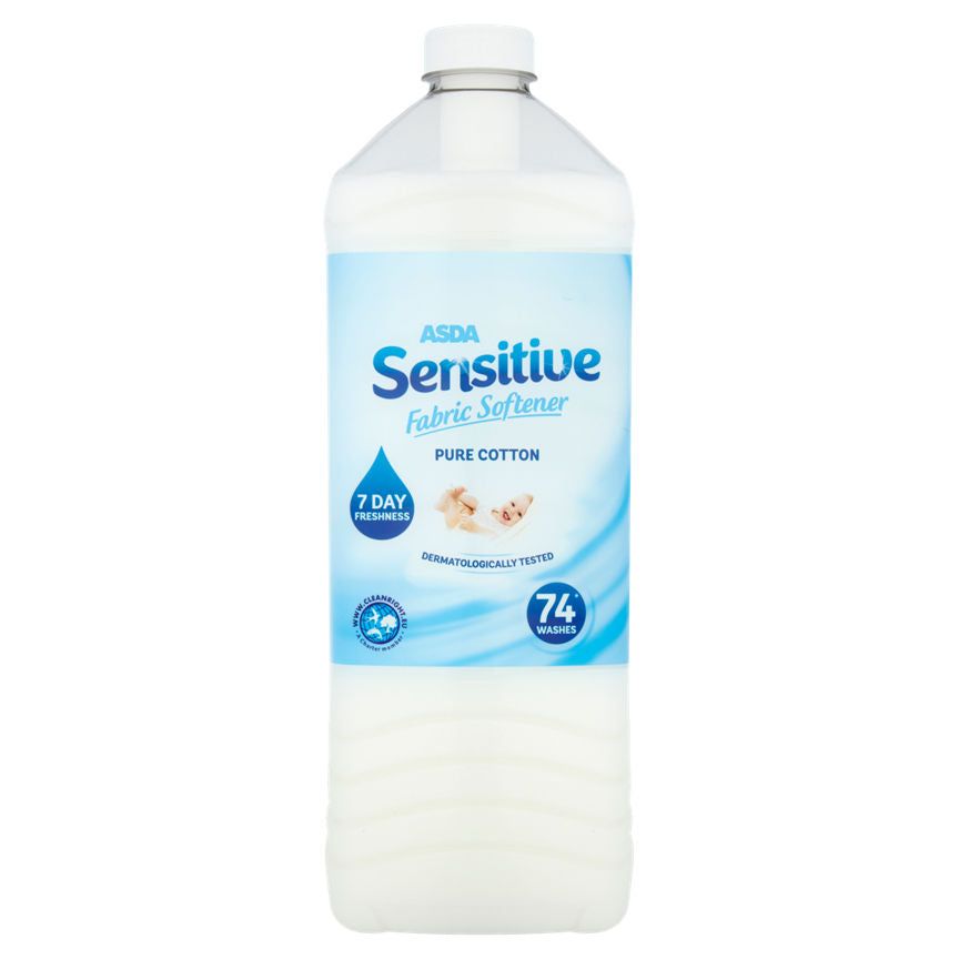 ASDA Sensitive Pure Cotton Fabric Softener - McGrocer