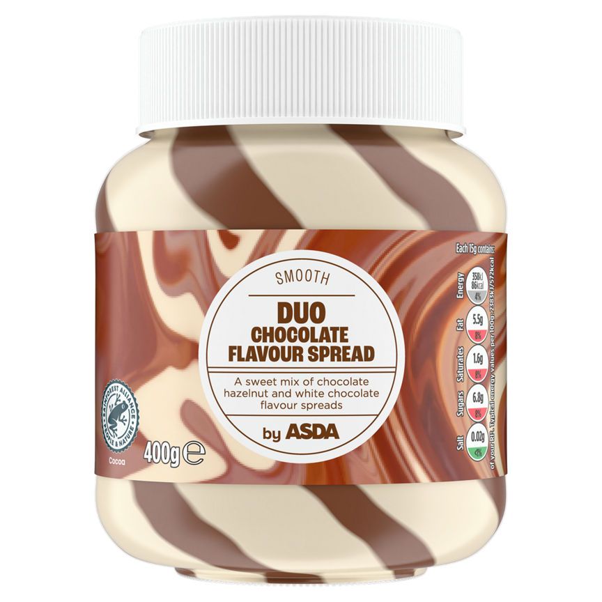 ASDA Smooth Duo Chocolate Flavour Spread 400g - McGrocer