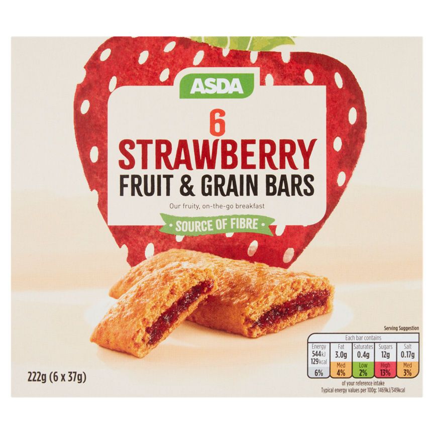 ASDA Strawberry Fruit & Grain Bars - McGrocer