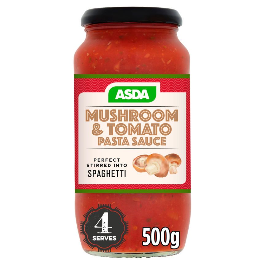 ASDA Tomato & Mushroom Pasta Sauce - McGrocer
