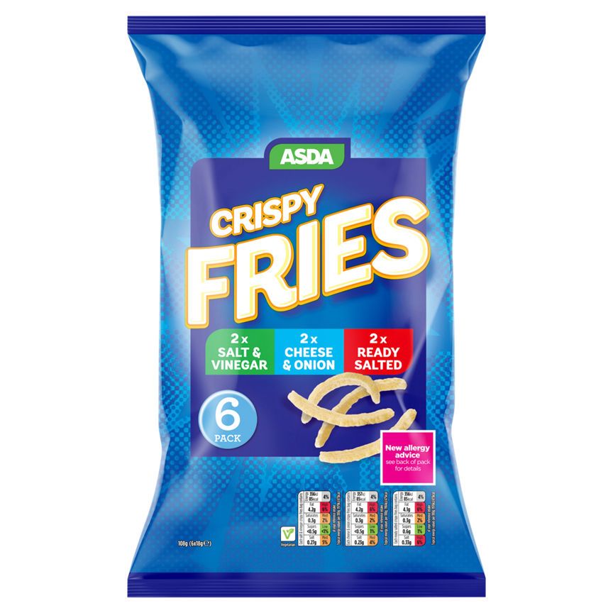 ASDA Variety Fries Multipack Snacks - McGrocer