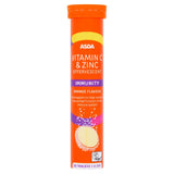 ASDA Vitamin C & Zinc Effervescent Immunity Orange Flavour 1 A Day 20 Tablets - McGrocer