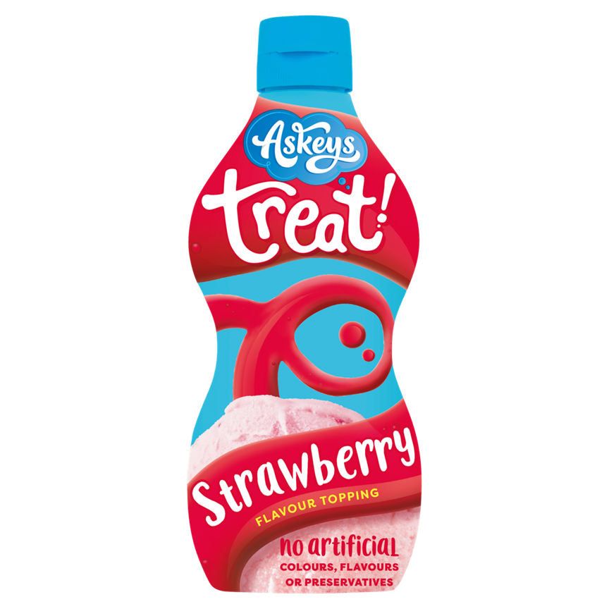 Askey's Treat! Strawberry Flavour Dessert Sauce - McGrocer