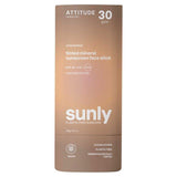 ATTITUDE Sunly - Sunscreen Stick - Tinted - Unscented - 30 SPF   20g - McGrocer