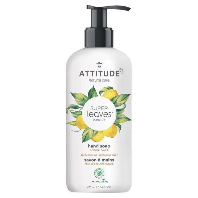 Attitude Super Leaves Hand soap Lemon Leaves   473ml - McGrocer