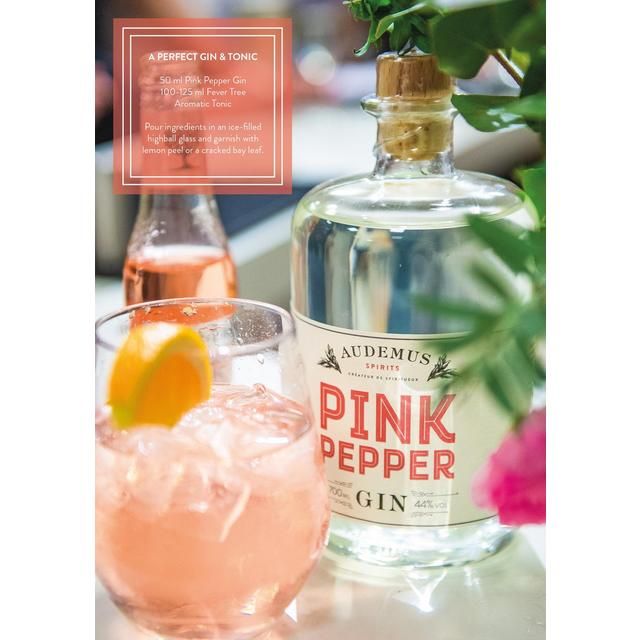 Audemus Pink Pepper Gin   70cl - McGrocer