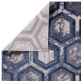 Aurora Hexagon Rug, in 2 Sizes - McGrocer