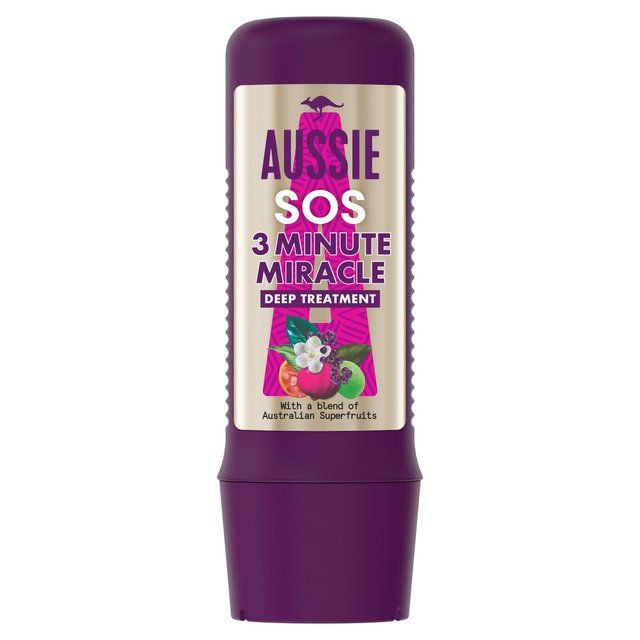 Aussie 3 Minute Miracle SOS Deep Hair Treatment   225ml - McGrocer