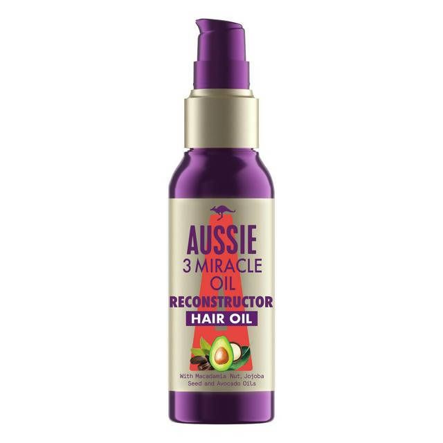 Aussie 3 Miracle Oil Reconstructor Lightweight Hair Treatment 100ml - McGrocer
