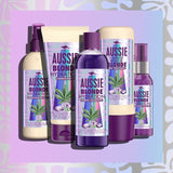 Aussie Blonde Hydration Purple Shampoo with Hemp for Blonde and Silver Hair   290ml - McGrocer