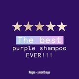 Aussie Blonde Hydration Purple Shampoo with Hemp for Blonde and Silver Hair   290ml - McGrocer