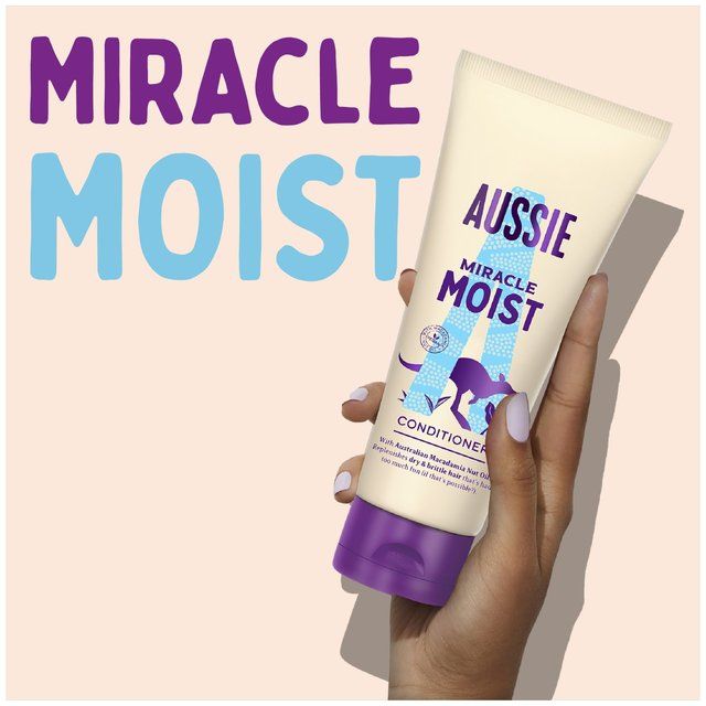 Aussie Miracle Moist Hair Conditioner   200ml - McGrocer