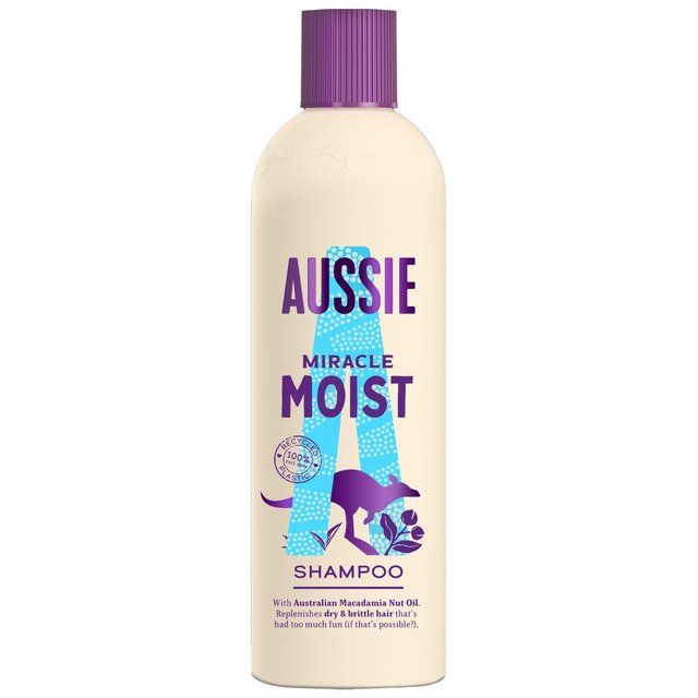 Aussie Miracle Moist Shampoo   300ml - McGrocer