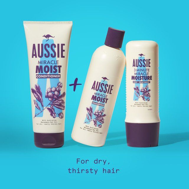 Aussie Miracle Moist Shampoo    500ml - McGrocer
