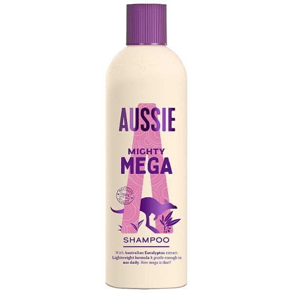 Aussie Shampoo Mega for everyday cleaning 300ml - McGrocer