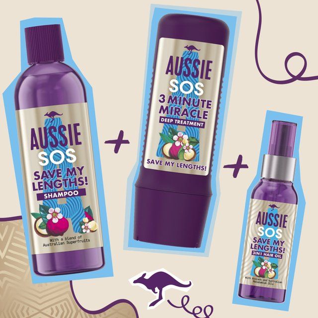 Aussie Shampoo SOS Save My Lengths   290ml - McGrocer