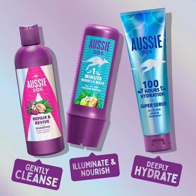 Aussie Sos 1 Minute Miracle Colour Rescue Mask    250ml - McGrocer
