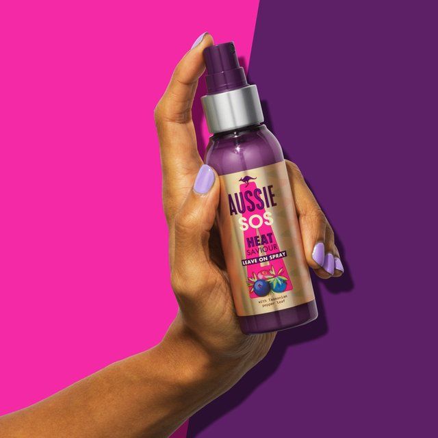 Aussie SOS Instant Heat Saviour Hair Spray   100ml - McGrocer