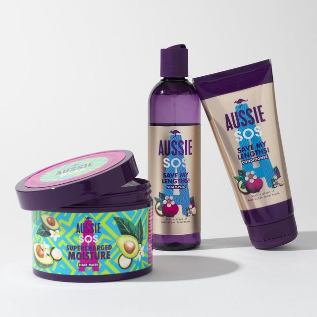 Aussie SOS Moisture Vegan Hair Mask   450ml - McGrocer