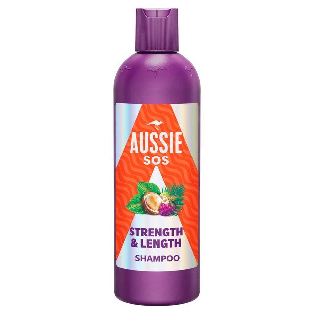 Aussie Sos Strength & Length Shampoo    300ml - McGrocer
