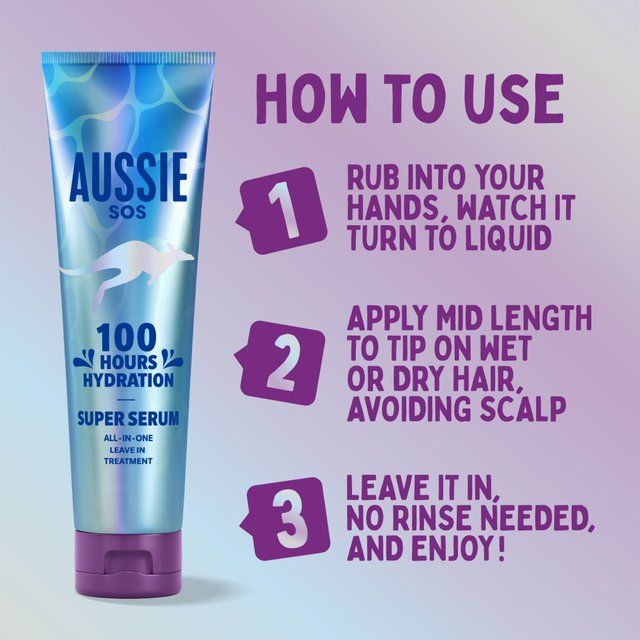 Aussie Sos Super Serum Leave In Treatment    160ml - McGrocer