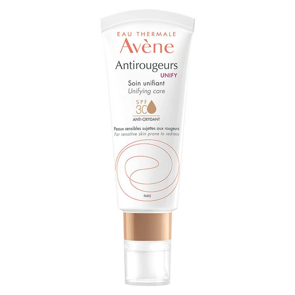 Avène Antirougeurs Unifying SPF 30 Tinted Moisturiser for Skin Prone to Redness 40ml - McGrocer