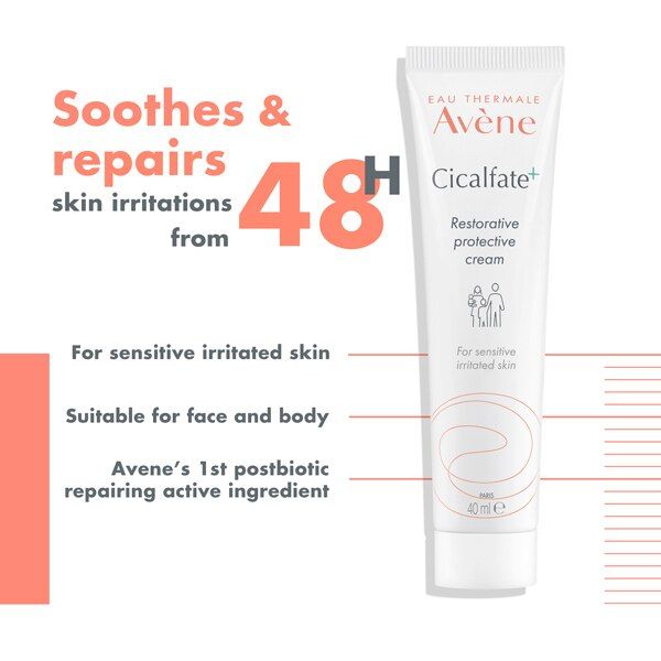 Avène Cicalfate+ Restorative Cream Sensitive Skin 40ml - McGrocer