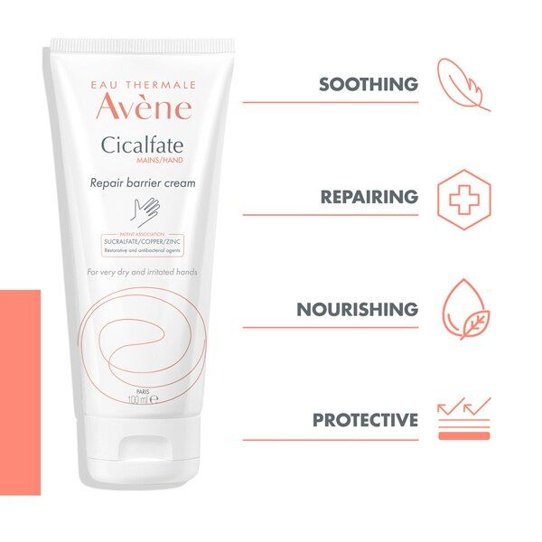 Avène Cicalfate Restorative Hand Cream Very Dry Hands 100ml - McGrocer