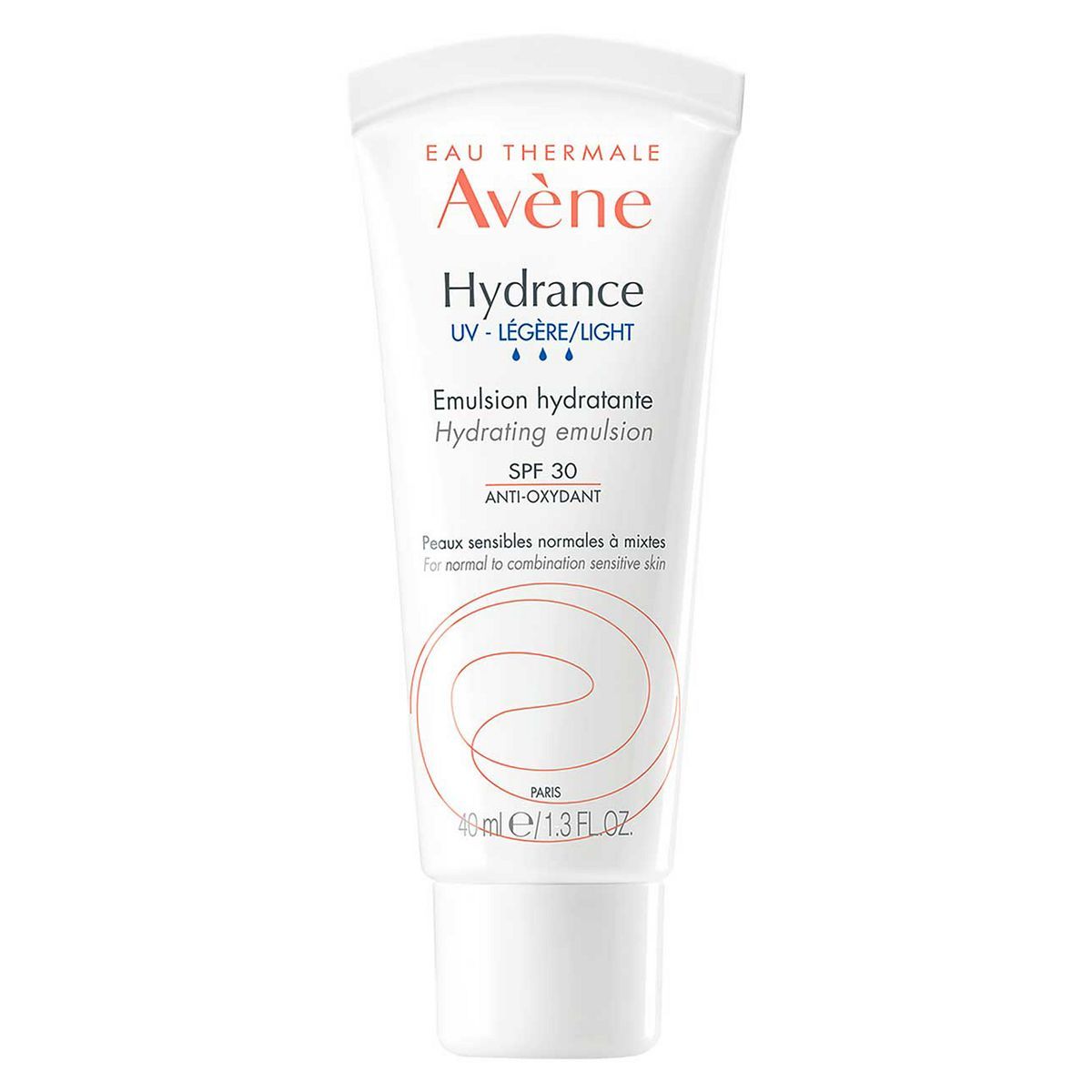 Avène Hydrance Light-UV Hydrating Emulsion SPF30 Moisturiser for Dehydrated Skin 40ml - McGrocer
